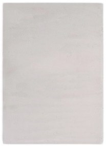 vidaXL Vloerkleed 140x200 cm kunstkonijnenbont grijs