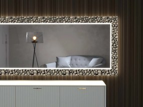 LED spiegel met decor D9