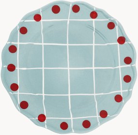 Handbeschilderd dinerbord Quadri