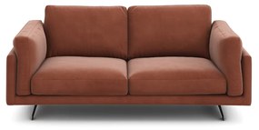 Bank in fluweel, 2-zit, César