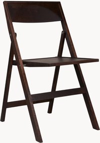 Inklapbare eetstoel Flat van berkenhout