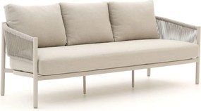 Loungebank Tuin Bellagio | Aluminium | 3 personen | Tuinbank Beige | 220cm | Kees Smit Tuinmeubelen