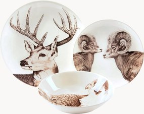 Serviesset Faune & Flore, 3-delig