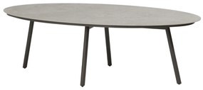 Salute low dining tafel ovaal 220x105xH69 cm keramiek terre Taste 4SO