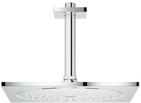 Grohe Rainshower F-Series hoofddoucheset 10 inch met plafondarm Chroom