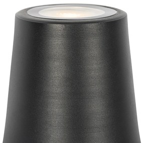 Buitenlamp Moderne tuinspot zwart rond IP65 - Lennard Modern GU10 IP65 Buitenverlichting