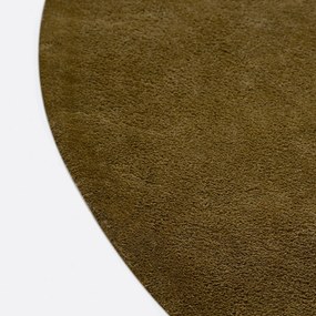 Rond vloerkleed in getuft kant Renzo, groot model