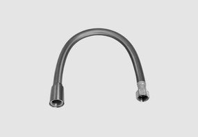 Clou aansluitslang 30cm 3/8" gunmetal geborsteld PVD