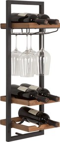 DTP Home Winemate Natural Type D Wijnrek Hangend - 25x25x75cm.