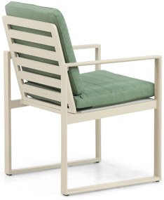 Tuinstoel Aluminium Taupe-naturel-bruin Lifestyle Garden Furniture Nuno
