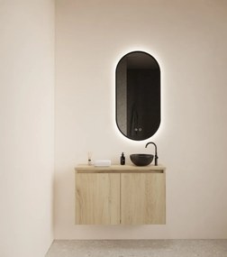 Gliss Design Echo toiletmeubel 80cm evoke eiken
