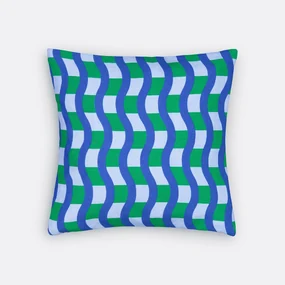 Set van 2 kussenhoezen 40 x 40 cm katoen, Lia