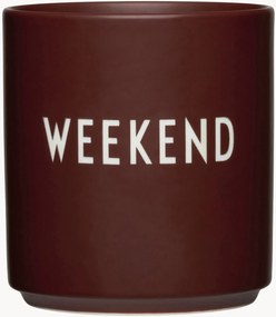 Kopje Favourite Weekend met opschrift