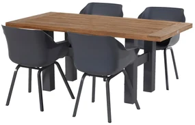 Hartman Sophie Element dining armstoel - Xerix- Alu poot