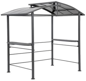 Ponta 2,4 x 1,5m metalen barbecue prieel Tuinpunt