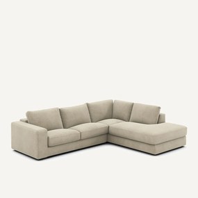 Linnen fluwelen hoekbank, SKANDER