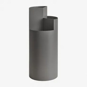 Giovanni Stalen Paraplubak Grijs – Grafiet - Sklum