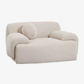Set Van 2 Gestoffeerde Shirina Fauteuils Chenille Tapiocabeige - Sklum