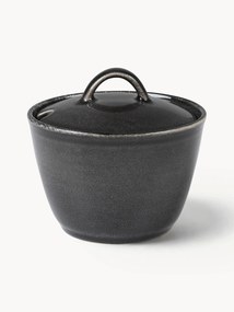 Handgemaakte suikerpot Nordic Coal