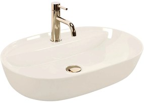 Opzetwastafel REA Aura 61 Ecru Shiny