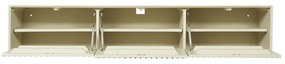 Starfurn Madison Sand Beige Tv-meubel Hangend Ribbels 160 Cm - 160x35x30cm.