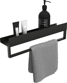 Badkamerplank SF01 45cm black matt