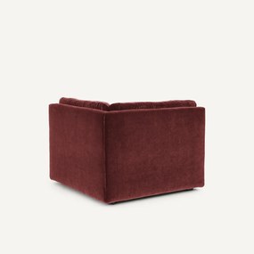 Modulaire 90° hoek in fluweel, GIULIANO