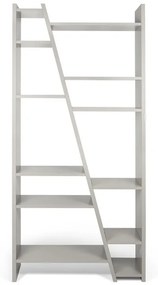 TemaHome Delta Schuine Wandkast 97 Cm Mat Grijs - 97x30x195cm.