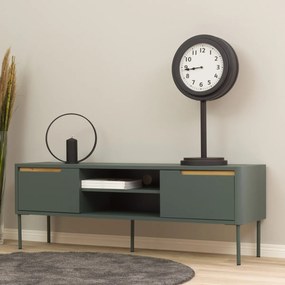 Tenzo Switch Modern Tv-meubel Mat Groen MDF - 141.5x39x51cm.