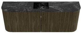 Mondiaz Joya DLux 115cm toiletmeubel ronding links/rechts shadow met wastafel faye midden zonder kraangat lava