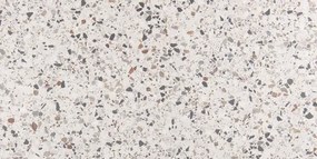 Vtwonen Tegels Terrazzo vloertegel 60x120cm wit gerectificeerd