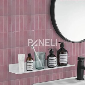 Tegelsticker Roze Langwerpig - 29 cm x 22.9 cm x 0.11 cm | 0.07 kg | Paneli zelfklevende steenstrips