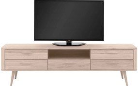 Goossens Tv Meubel Bjarte, 5 laden 1 open vak 180 cm breed