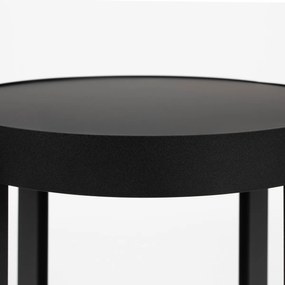 Zuiver Centre Black Design Bijzettafel Mat Zwart - 42.5 X 42.5cm.