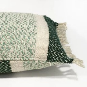 Kussens Groen Malagoon  Berber grainy green cushion