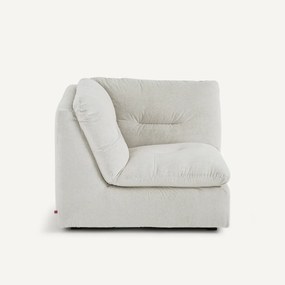 Modulaire 90° hoek in linnen fluweel, GIULIANO