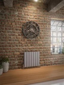 Eastbrook Guardia radiator 65x60cm aluminium 1120W grijs mat