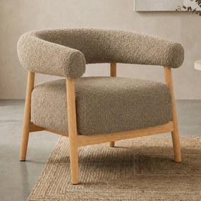 Fauteuil Eiken Frame Taupe