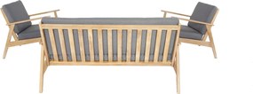 The Outsider Stoel-Bank Loungeset - Narvik - Acacia - Grijs - The Outsider