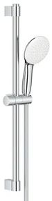 GROHE Tempesta 110 Glijstangset - 60cm - ronde handdouche - 1 straalsoort - gladde doucheslang - chroom 27924003