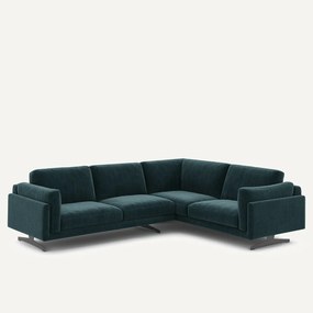 Chenille fluwelen hoekbank, César