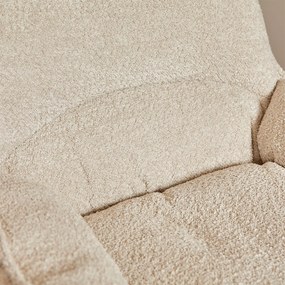 Starfurn Vera Fauteuil Creme Chenille Stof Draaibaar