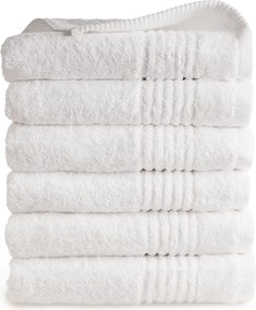Handdoek Supreme Collectie - 6 stuks - 50x100 - wit