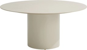 Bosco dining tuintafel 160xH75 cm rond keramiek oyster linen Taste 4SO