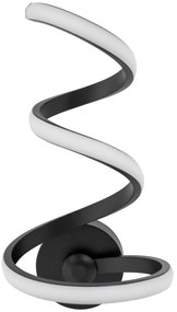 WANDLAMP LED SPRING UP APP829-W ZWART MAT