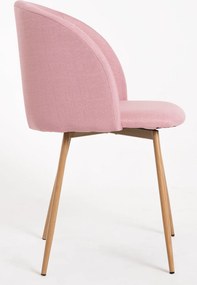 Set 2 Velt Stoffen Stoelen