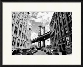 Ingelijste digitale print New York City