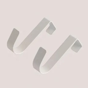 Deurkapstok Van Staal Dalkey Wit - Sklum