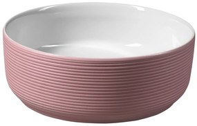 Sapho Ardea waskom keramiek Ø41x15cm roze