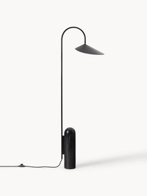 Verstelbare vloerlamp Arum met marmeren voet